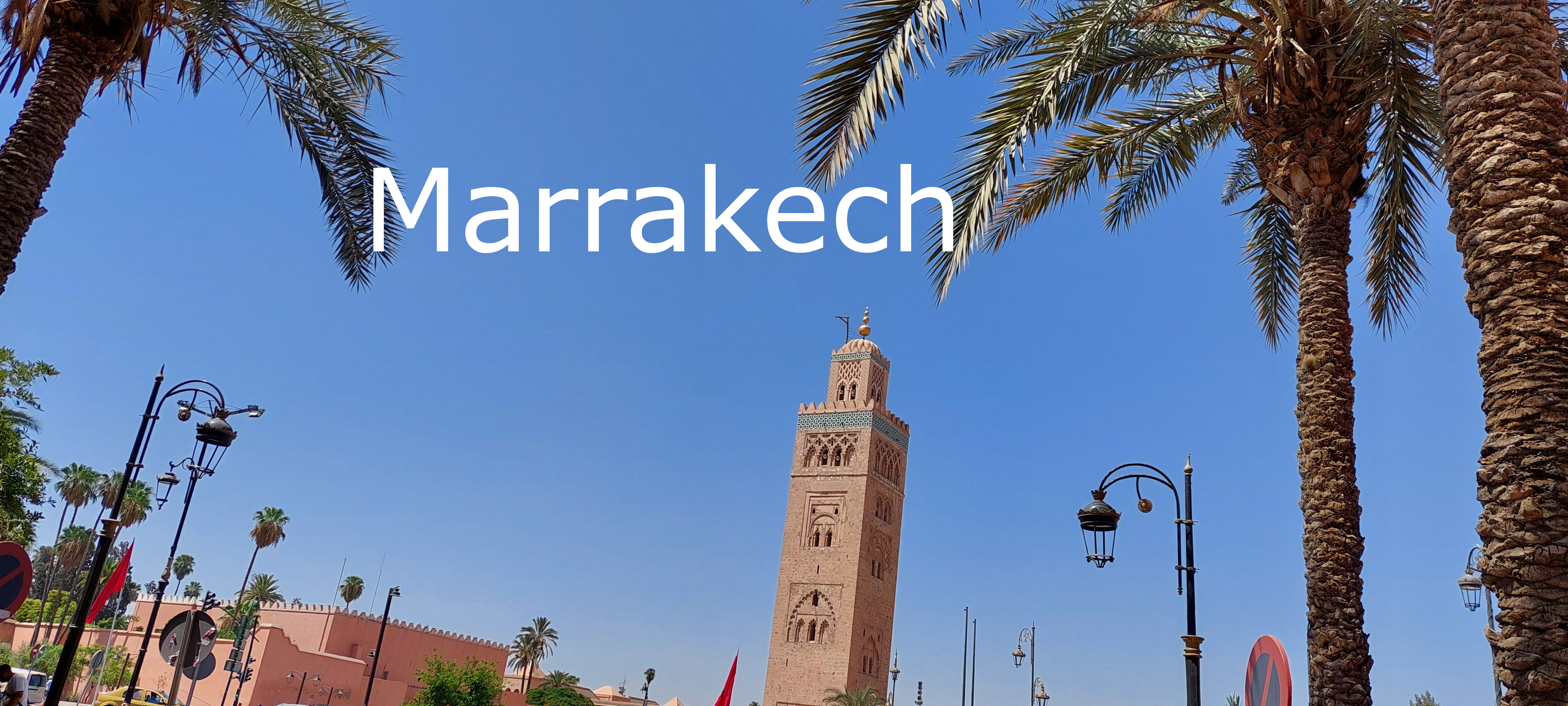 Marrakech; Maroc; voyage